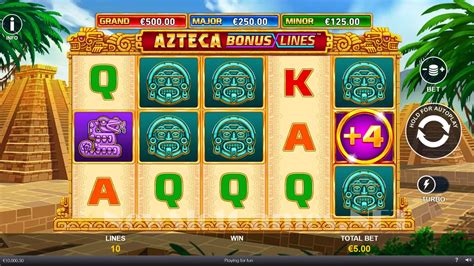 Azteca bonus lines bet of 500, making this slot appealing whether you have a tiny or enormous bankroll